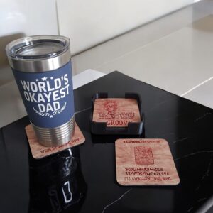 Evil Dead Necronomicon Coaster Set  - Evil Dead Inspired