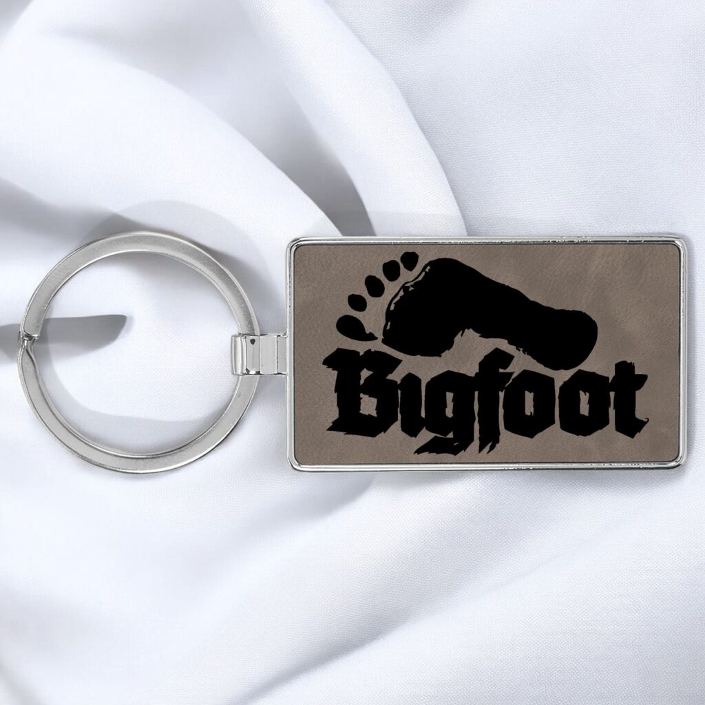 Bigfoot keychain