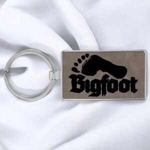 Bigfoot keychain