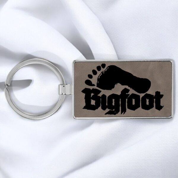 Bigfoot keychain