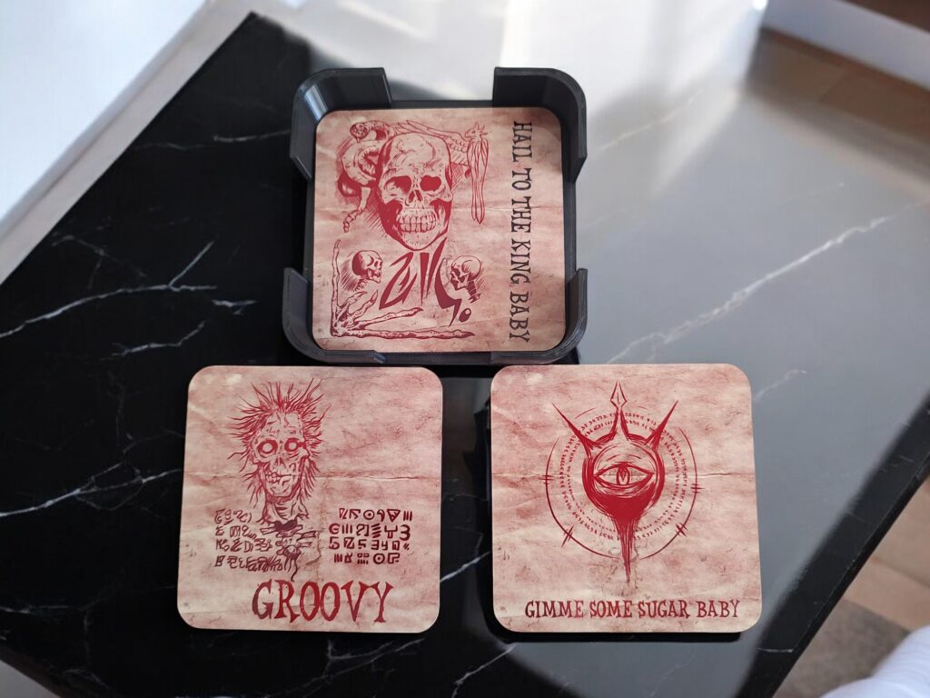 Evil Dead Coasters