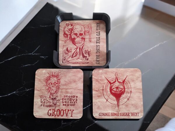 Evil Dead Coasters
