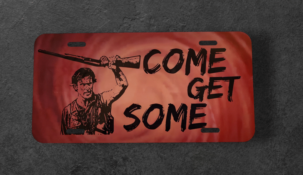 evil dead plate