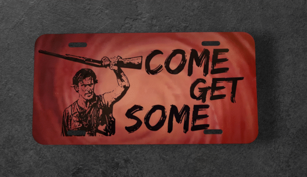 evil dead plate